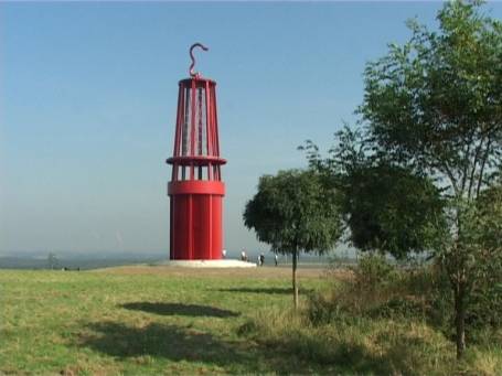 Moers : Halde Rheinpreussen, Grubenlampe 